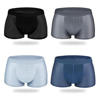 Men Breathable Mesh Ice Silk Underpants Mens Boxer Four Corner Underwear Sexy Panties Mens Bodysuit Comfortable Boxer
Men Breathable Mesh Ice Silk Underpants Mens Boxer Four Corner Underwear Sexy Panties Mens Bodysuit Comfortable Boxer