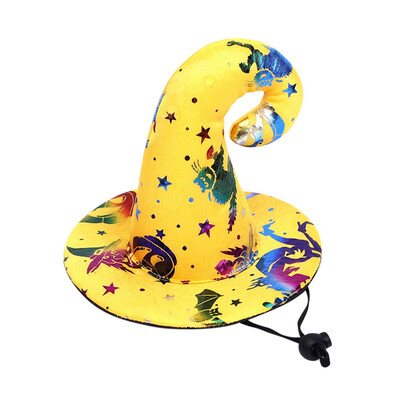 Dog Cat Yellow Witch Hat Pet Halloween Costumes Party Dog Headpiece Hat Funny Cosplay Cap Accessories
Dog Cat Yellow Witch Hat Pet Halloween Costumes Party Dog Headpiece Hat Funny Cosplay Cap Accessories