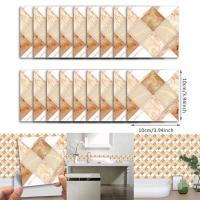 Gobestart 18pcs Self Adhesive Waterproof Black Marble Mosaic Wall Art Kitchen Tile Sticker
Gobestart 18pcs Self Adhesive Waterproof Black Marble Mosaic Wall Art Kitchen Tile Sticker