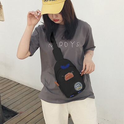 Tailored Women Simple Fashion Messenger Cute Duck Bag Versatile Shoulder Bag Pocket