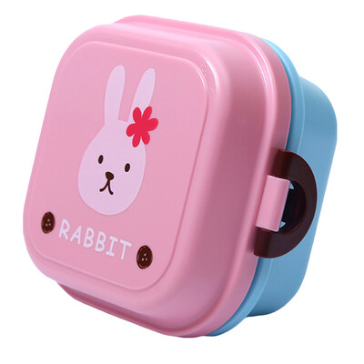 Portable Cartoon Lunch Box Kids Double Layer Food Fruit Container Storage Box Picnic Plastic Box Children Gift
Portable Cartoon Lunch Box Kids Double Layer Food Fruit Container Storage Box Picnic Plastic Box Children Gift