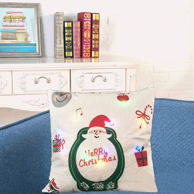 Tailored The New Color Lights Christmas Pillow LED Lights Pillow Creative Printing LinenZ
Tailored The New Color Lights Christmas Pillow LED Lights Pillow Creative Printing LinenZ