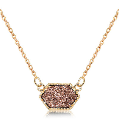 Natural Stone Pendant Necklace Fashion Crystal Rock Necklace Gold Color Chain Quartz Long Necklace For Women Gift
Natural Stone Pendant Necklace Fashion Crystal Rock Necklace Gold Color Chain Quartz Long Necklace For Women Gift