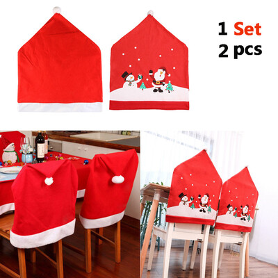 〖Follure〗Party Christmas Decoration Table Red Hat Decor Dinner Chair Cover Clause 2pc
〖Follure〗Party Christmas Decoration Table Red Hat Decor Dinner Chair Cover Clause 2pc