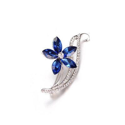 BroochesRhinestone Flower Brooches for Women Simple Design Wedding Brooches Bijouterie Brooches Gift Fashion Jewelry
BroochesRhinestone Flower Brooches for Women Simple Design Wedding Brooches Bijouterie Brooches Gift Fashion Jewelry