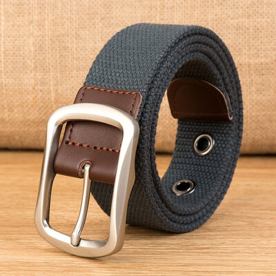 Canvas belt Alloy pin buckle youth casual belt Hot selling Men&Women canvas weaving cowboy pants belt 110-150cm
Canvas belt Alloy pin buckle youth casual belt Hot selling Men&Women canvas weaving cowboy pants belt 110-150cm