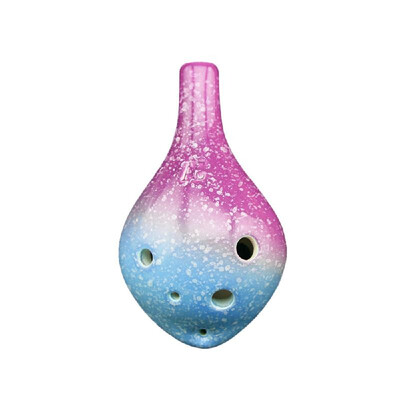 6 Holes Ceramic Ocarina Alto C Wine Bottle Style Musical Instrument with Lanyard Music Score For Music Lover&Learner
6 Holes Ceramic Ocarina Alto C Wine Bottle Style Musical Instrument with Lanyard Music Score For Music Lover&Learner