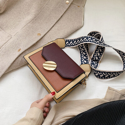 Tailored Women Bag Color Matching Fashion Small Square Bag Shoulder Chain Messenger Bag
Tailored Women Bag Color Matching Fashion Small Square Bag Shoulder Chain Messenger Bag