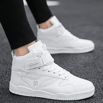 Mens shoes in autumn leisure high-top canvas shoes Korean version of sports Gao Bang Chao shoes
Mens shoes in autumn leisure high-top canvas shoes Korean version of sports Gao Bang Chao shoes
