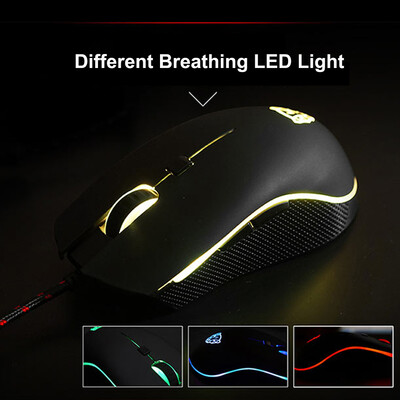Motospeed V40 Ergonomic Optical Professional Esport Gaming Mouse Mice Adjustable 4000 DPI Breathing LED Light USB Wired with 6 But
Motospeed V40 Ergonomic Optical Professional Esport Gaming Mouse Mice Adjustable 4000 DPI Breathing LED Light USB Wired with 6 But