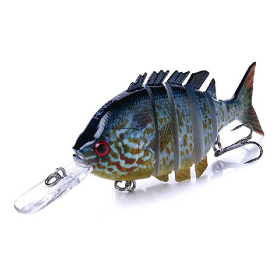 10cm12g Lifelike 6 Jointed Sections Swimbait Fishing Lure Crankbait Hard Bait Fish Hook Fishing Tackle
10cm12g Lifelike 6 Jointed Sections Swimbait Fishing Lure Crankbait Hard Bait Fish Hook Fishing Tackle