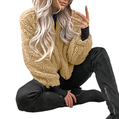 Toponeto Womens Winter Oversized Coat Ladies Borg Zip Faux Fur Jacket Pockets Warm Coat
Toponeto Womens Winter Oversized Coat Ladies Borg Zip Faux Fur Jacket Pockets Warm Coat