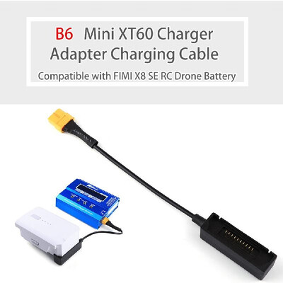 B6 Mini XT60 Balance Charger Adapter Charging Cable Compatible with FIMI X8 SE RC Drone Battery
B6 Mini XT60 Balance Charger Adapter Charging Cable Compatible with FIMI X8 SE RC Drone Battery