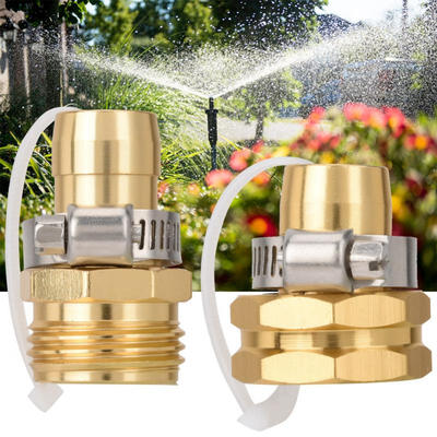 Greensen Garden Hose Quick Connect Set Garden Hose Fitting Water Hose Connectors
Greensen Garden Hose Quick Connect Set Garden Hose Fitting Water Hose Connectors