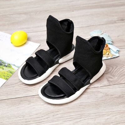 Summer 2019 new Korean version of canvas thick-soled short boots muffin bottom high-heeled womens sandals flat-bottomed student w
Summer 2019 new Korean version of canvas thick-soled short boots muffin bottom high-heeled womens sandals flat-bottomed student w