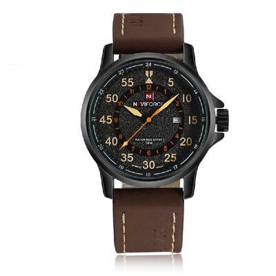 NAVIFORCE 2016 New Fashion Quartz Man Watch High-quality PU Leather Strap Business Casual Men Wristwatch 30M Water-resistant W Bo
NAVIFORCE 2016 New Fashion Quartz Man Watch High-quality PU Leather Strap Business Casual Men Wristwatch 30M Water-resistant W Bo