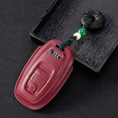 Applicable to Audi car key case A6L A8L Q5 A4 A5 A7 key chain high grade leather key bag
Applicable to Audi car key case A6L A8L Q5 A4 A5 A7 key chain high grade leather key bag