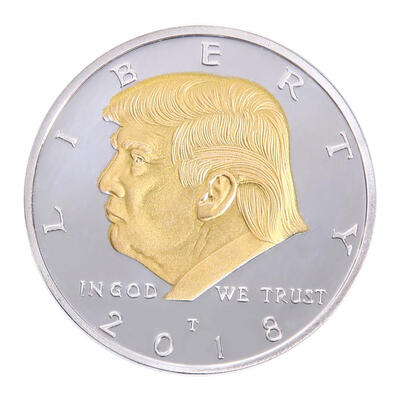 President Donald Trump Non-currency Bitcoin Commemorative Coin Collection
President Donald Trump Non-currency Bitcoin Commemorative Coin Collection