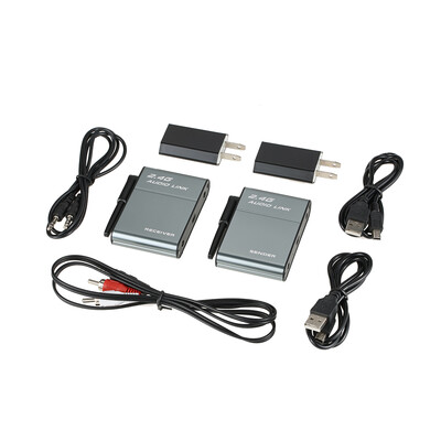 24G Digital Wireless Audio Transmitter Sender & Receiver Adapter Speaker for HiFi Home Audio Stereo Music Streaming Sound Systems
24G Digital Wireless Audio Transmitter Sender & Receiver Adapter Speaker for HiFi Home Audio Stereo Music Streaming Sound Systems