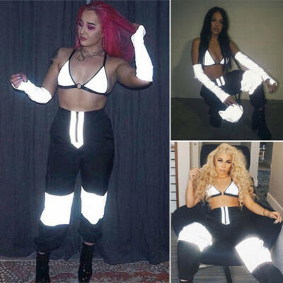 Women Sexy Reflective Tank V-neck Vest Crop Top Clubwear Bra Tank Camis Bustier
Women Sexy Reflective Tank V-neck Vest Crop Top Clubwear Bra Tank Camis Bustier