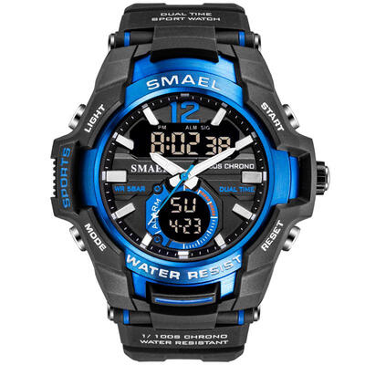 SMAEL 1805 Multifunctional Sport Wristwatches Male Waterproof Digital LED Military Watch For Outdoor
SMAEL 1805 Multifunctional Sport Wristwatches Male Waterproof Digital LED Military Watch For Outdoor
