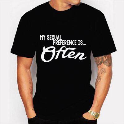Summer Mens "MY SEXUAL" Letter Printing Short Sleeve T Shirts High Quality For Men Black T Shirt
Summer Mens "MY SEXUAL" Letter Printing Short Sleeve T Shirts High Quality For Men Black T Shirt