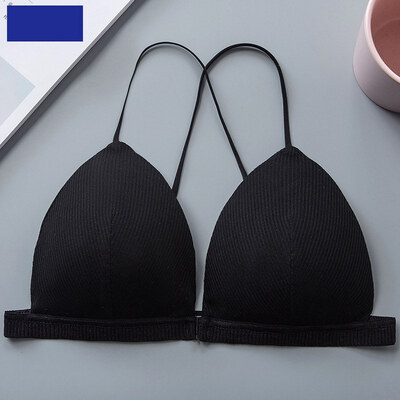 Sexy Women Lingerie Front Closure Bra Wire Free Solid Color Cross Back Beauty Back Bra Comfort Breathable Underwear Bra
Sexy Women Lingerie Front Closure Bra Wire Free Solid Color Cross Back Beauty Back Bra Comfort Breathable Underwear Bra
