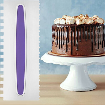 Toponeto Cake Decorating Comb Icing Smoother Cake Scraper Pastry 6 Designs Baking Tool
Toponeto Cake Decorating Comb Icing Smoother Cake Scraper Pastry 6 Designs Baking Tool