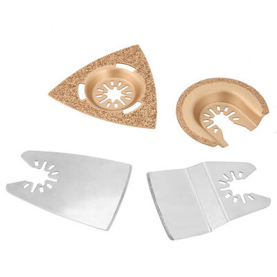 Greensen 4pcs Oscillating Multifunctional Cutting Saw Blade Precision Cutting Tool Set
Greensen 4pcs Oscillating Multifunctional Cutting Saw Blade Precision Cutting Tool Set