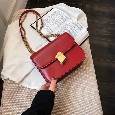 Qiao Bani 2019 new South Korea ins fashion solid color chain tofu bag wild single shoulder diagonal trend handbags
Qiao Bani 2019 new South Korea ins fashion solid color chain tofu bag wild single shoulder diagonal trend handbags