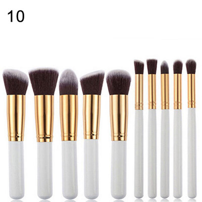 10Pcs Nylon Hair Makeup Brush Set Eye Lip Blush Foundation Powder Cosmetic Tools
10Pcs Nylon Hair Makeup Brush Set Eye Lip Blush Foundation Powder Cosmetic Tools