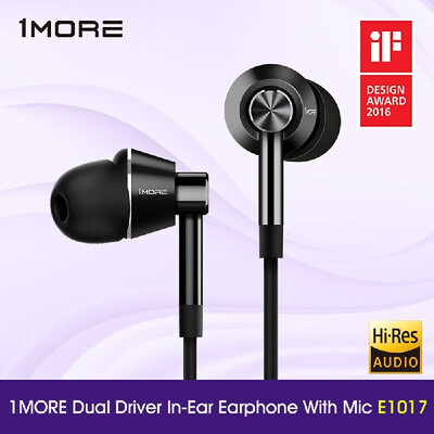 Xiaomi 1MORE Dual Driver In-Ear Earphone With Mic Hi-Res In-line Control Headphones 35mm -Shaped Jack Sports Fitness Earbuds For
Xiaomi 1MORE Dual Driver In-Ear Earphone With Mic Hi-Res In-line Control Headphones 35mm -Shaped Jack Sports Fitness Earbuds For