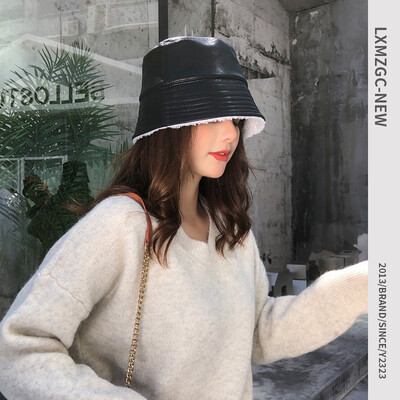 autumn&winter new-style warm-keeping water-bucket cap Korean solid-color simple-to-take womens PU flat-top basin cap
autumn&winter new-style warm-keeping water-bucket cap Korean solid-color simple-to-take womens PU flat-top basin cap