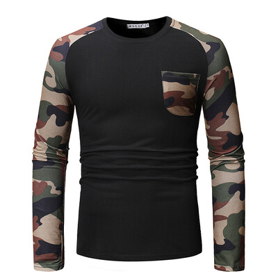 Mens Long Sleeve T-shirts Casual Camouflage Print Tops Round Neck Shirts Blouse
Mens Long Sleeve T-shirts Casual Camouflage Print Tops Round Neck Shirts Blouse