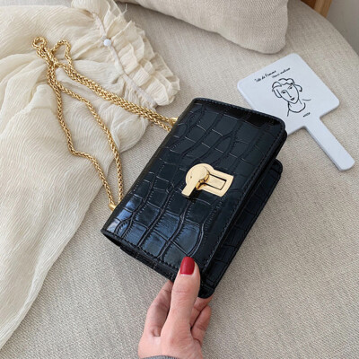 Tailored Fashion Women Serpentine Pure Color Leather Messenger Bag Retro Crossbody Bag
Tailored Fashion Women Serpentine Pure Color Leather Messenger Bag Retro Crossbody Bag