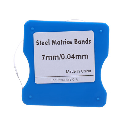 98FT Dental Matrix Bands Strip Roll Restoration Light Stainless Steel Bands for Anterior Width 5mm6mm7mm Optional
98FT Dental Matrix Bands Strip Roll Restoration Light Stainless Steel Bands for Anterior Width 5mm6mm7mm Optional