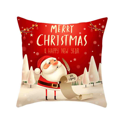Siaonvr Christmas Pillow Cover Decor Pillow Case Sofa Waist Throw Cushion Cover 
Siaonvr Christmas Pillow Cover Decor Pillow Case Sofa Waist Throw Cushion Cover