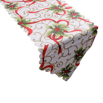Gobestart Decorative Christmas Santa Claus Tapestry Poinsettia Table Runner 14x71 Inch
Gobestart Decorative Christmas Santa Claus Tapestry Poinsettia Table Runner 14x71 Inch