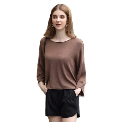KUN XUAN Womens Round Neck Sleeve Loose Sweater Simple&comfortable breathable 7847
KUN XUAN Womens Round Neck Sleeve Loose Sweater Simple&comfortable breathable 7847