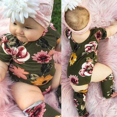 3PCS Baby Girl Floral RomperStockings Set Newborn Bodysuit Clothes Outfit 0-18M
3PCS Baby Girl Floral RomperStockings Set Newborn Bodysuit Clothes Outfit 0-18M