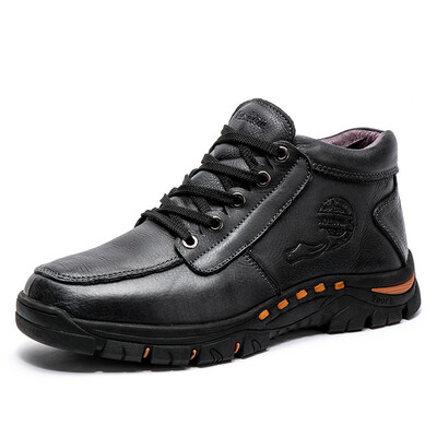 Cross-border winter large size mens cotton shoes leather high plus velvet warm outdoor casual sports shoes non-slip wear-resistant mountaineering
Cross-border winter large size mens cotton shoes leather high plus velvet warm outdoor casual sports shoes non-slip wear-resistant mountaineering