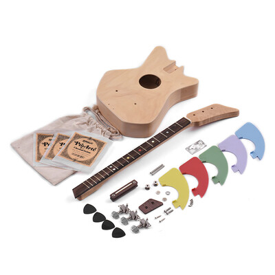 30 Inch Unfinished DIY 3-String Acoustic Guitar Kit Birch Wood Body Maple Neck Rosewood Fingerboard with Gig Bag Picks for Childre
30 Inch Unfinished DIY 3-String Acoustic Guitar Kit Birch Wood Body Maple Neck Rosewood Fingerboard with Gig Bag Picks for Childre