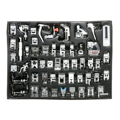 52pcs Professional Sewing Machine Presser Feet Kit Compatible Set for Low Shank Sewing MachineFor BrotherBabylockNew HomeSinge
52pcs Professional Sewing Machine Presser Feet Kit Compatible Set for Low Shank Sewing MachineFor BrotherBabylockNew HomeSinge