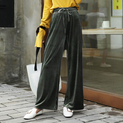 Tailored Fashion Womens Solid High Waist Drawstring Casual Elastic Waist Wide Leg Pants
Tailored Fashion Womens Solid High Waist Drawstring Casual Elastic Waist Wide Leg Pants