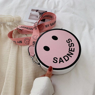 Korean version ins cartoon wide shoulder band womens bag new 2019 texture small round bag single shoulder oblique satchel bag
Korean version ins cartoon wide shoulder band womens bag new 2019 texture small round bag single shoulder oblique satchel bag