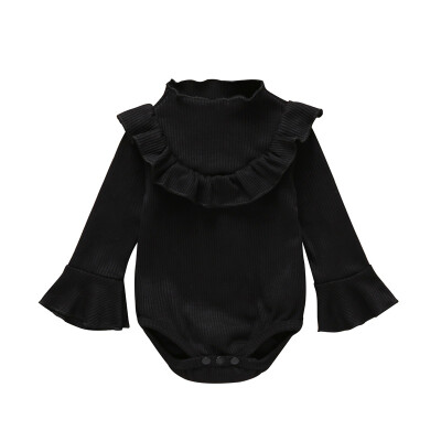 Kids Girls Bodysuit Jumpsuit Newborn Clothes Infant Baby Flare Sleeve Ruffle Design Rompers 3-24M
Kids Girls Bodysuit Jumpsuit Newborn Clothes Infant Baby Flare Sleeve Ruffle Design Rompers 3-24M