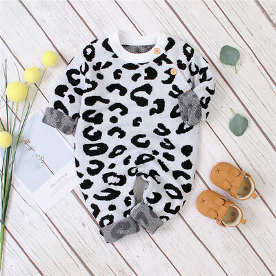 Baby Boy Girl Leopard Knitted Romper Jumpsuit One-Pieces Warm Clothes 0-18M
Baby Boy Girl Leopard Knitted Romper Jumpsuit One-Pieces Warm Clothes 0-18M