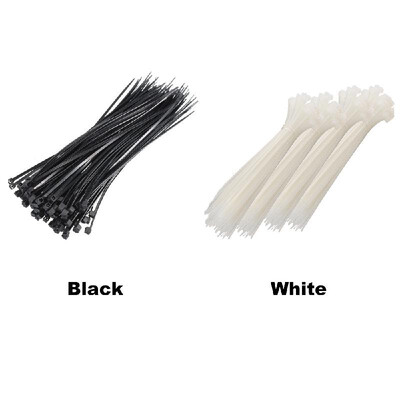 100pcs Practical 25 200mm Self Locking Nylon Cable Ties Wire Plastic Binding Belts Fastening Zip Cord Wrap
100pcs Practical 25 200mm Self Locking Nylon Cable Ties Wire Plastic Binding Belts Fastening Zip Cord Wrap