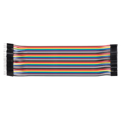 Breadboard Jumper Wires Male to Female Dupont Cable for Arduino Multicolored Ribbon Cables 40Pin 20cm
Breadboard Jumper Wires Male to Female Dupont Cable for Arduino Multicolored Ribbon Cables 40Pin 20cm