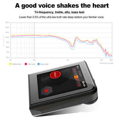 RUIZU A50 Digital MP3 Music Player Professional DSD256 HiFi Lossless Audio Player Support TF Card Read & Play USB OTG with 20 Inc
RUIZU A50 Digital MP3 Music Player Professional DSD256 HiFi Lossless Audio Player Support TF Card Read & Play USB OTG with 20 Inc